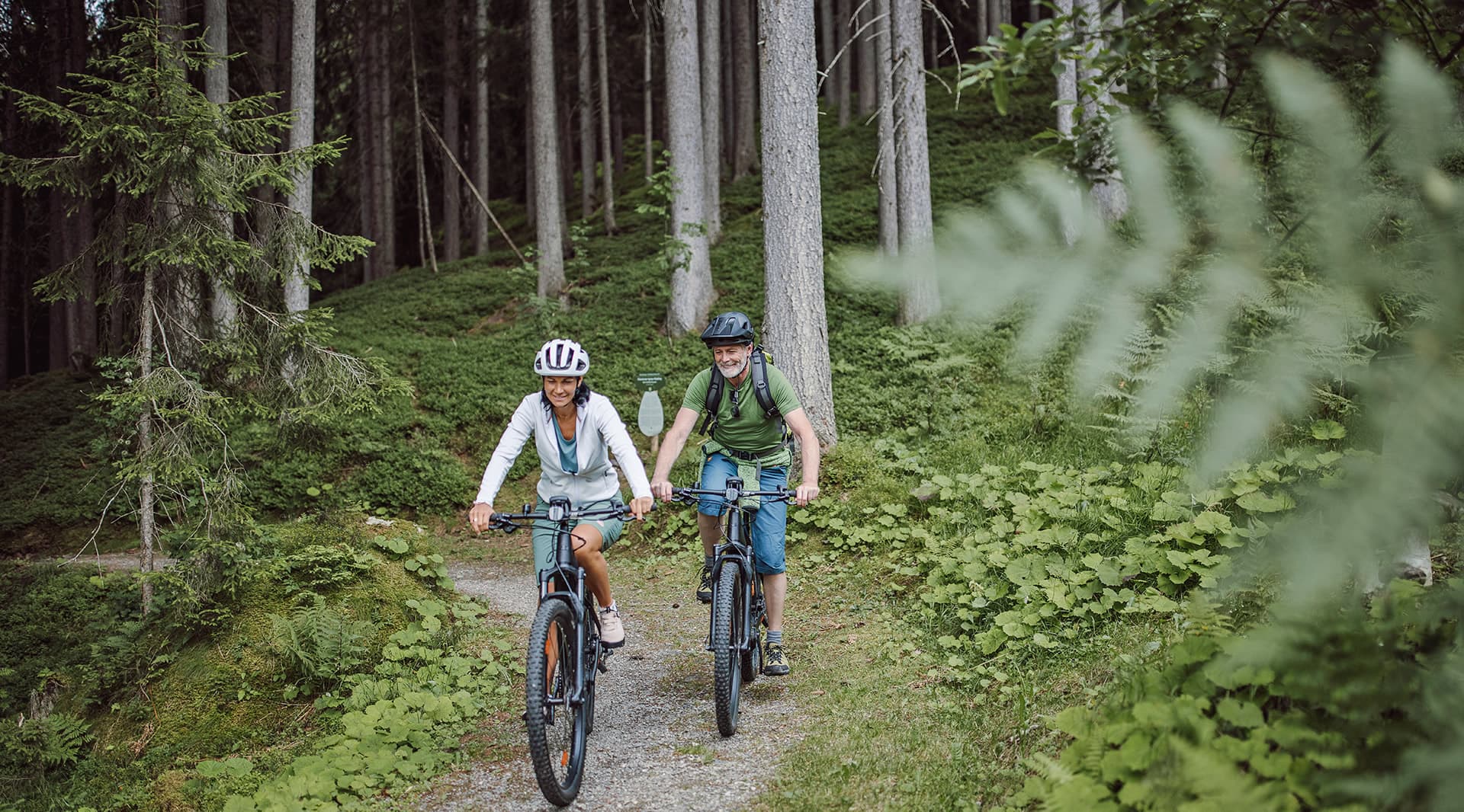 Mountainbike tour with rented bikes from the bike hotel Waldfrieden in Schladming
