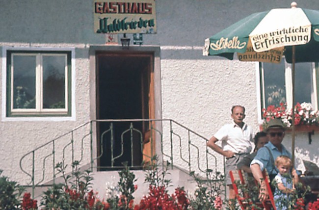 Hotel Waldfrieden im Jahre 1958