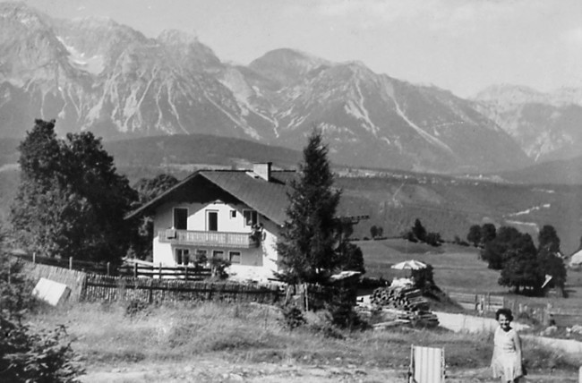 Hotel Waldfrieden im Jahre 1958