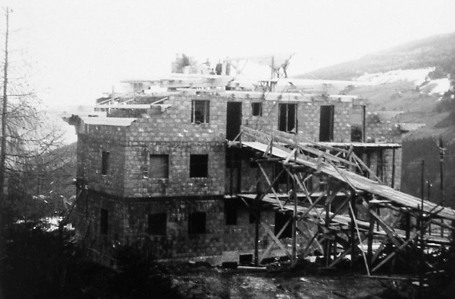 Hotel Waldfrieden im Jahre 1964