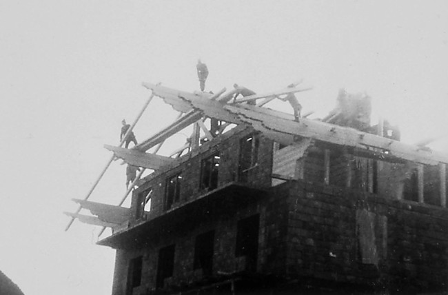 Hotel Waldfrieden im Jahre 1964