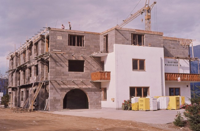 Hotel Waldfrieden im Jahre 1976