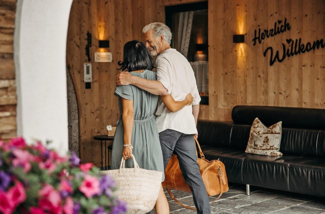 Arriving at the hotel