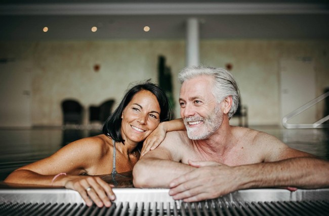 Schwimmen im Schwimmbad