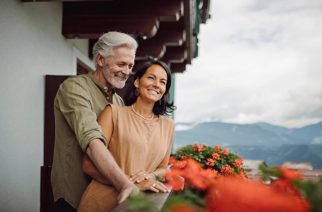 Herrlicher Panoramablick vom Balkon