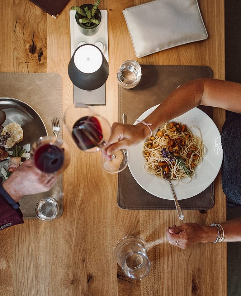 Dinner time in the Hotel Waldfrieden