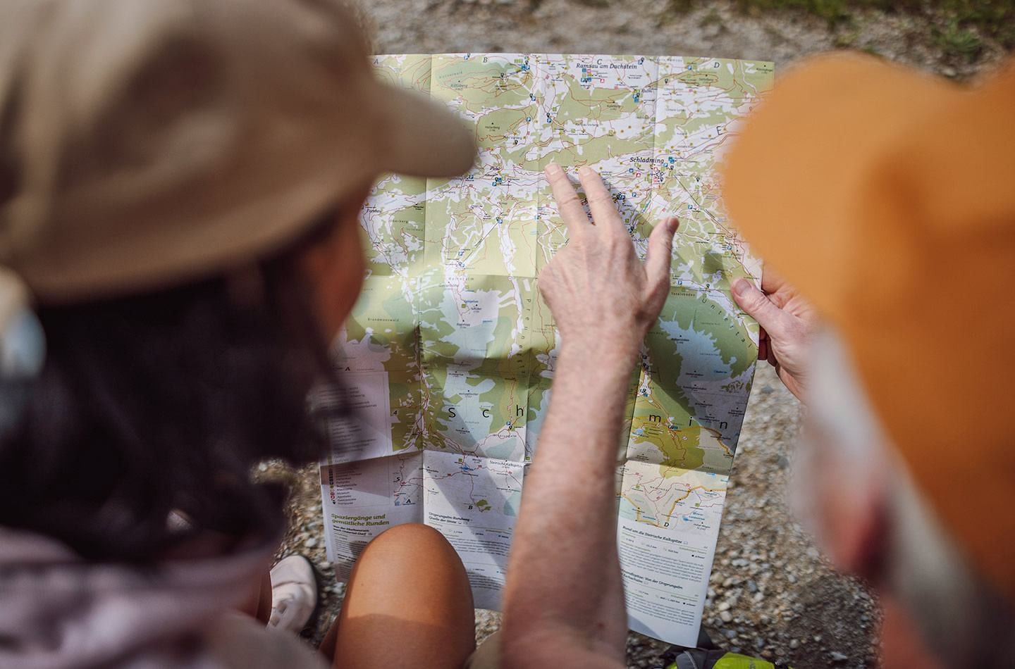 Ausflugsziele suchen auf der Landkarte