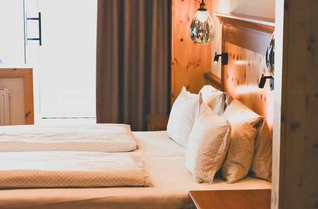 Comfortable double bed