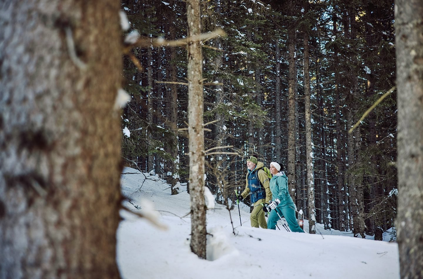 Schneeschuhwanderung in herrlicher Natur