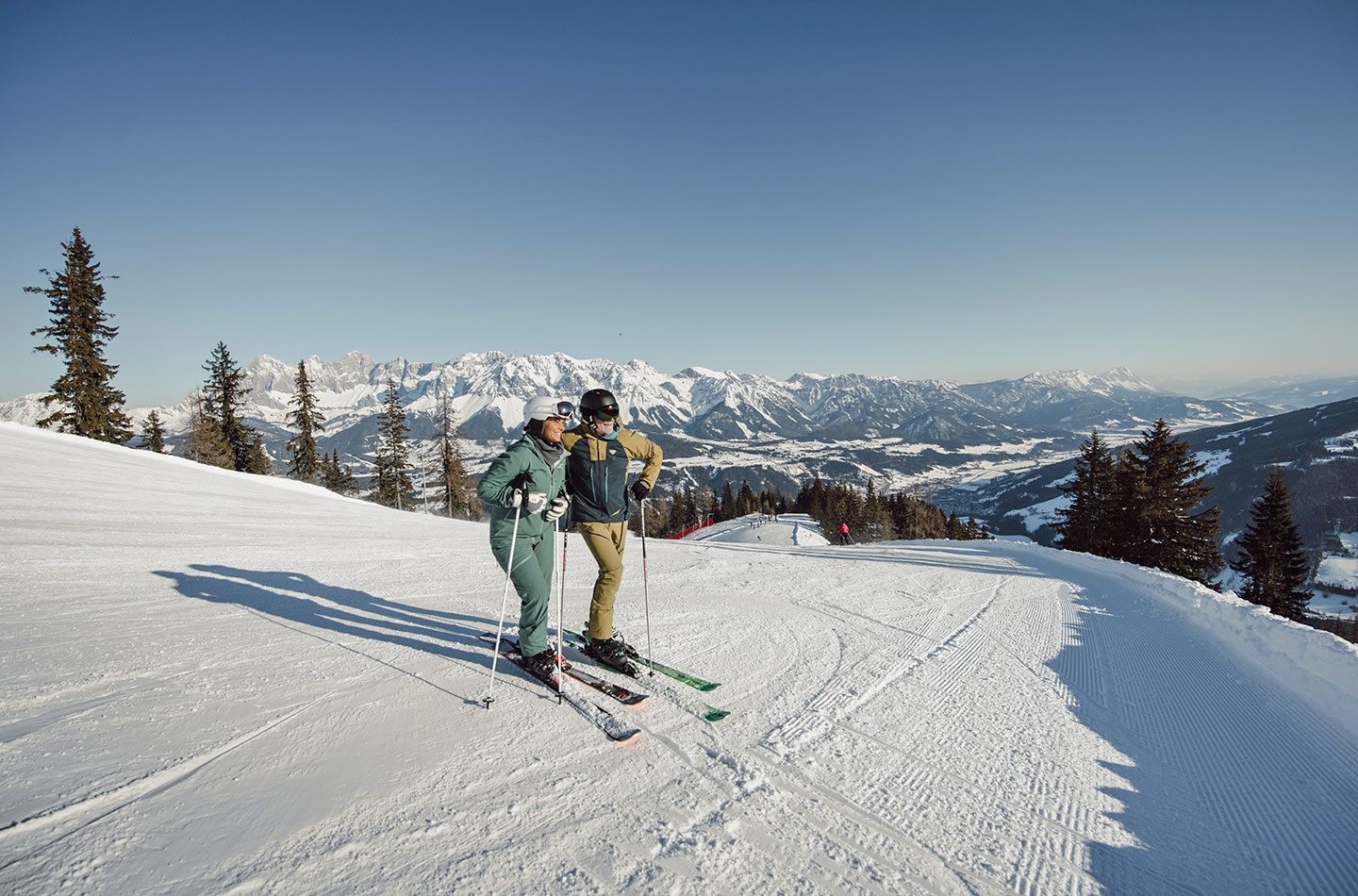 Skifahren auf der Hochwurzen
